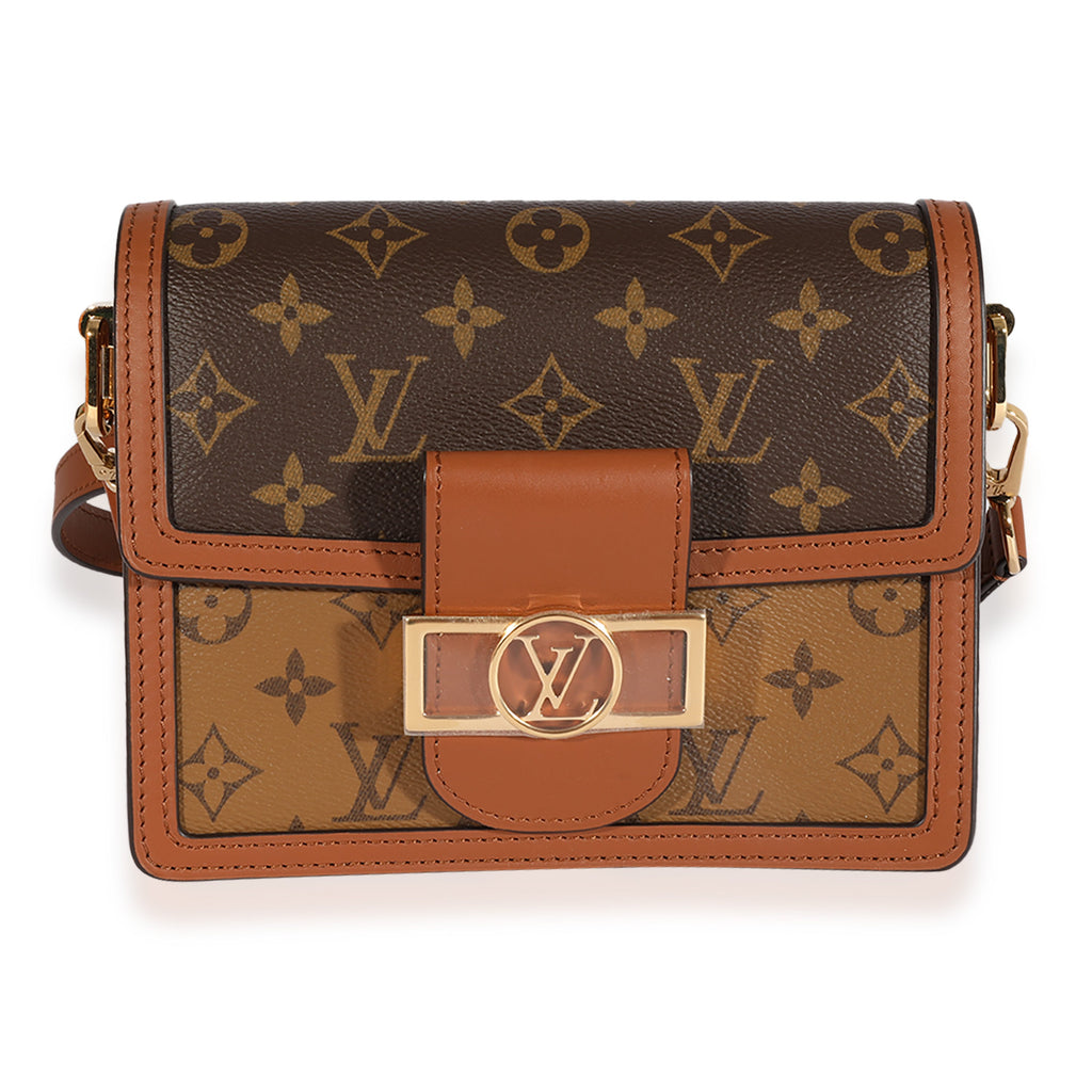 Louis Vuitton Louis Vuitton Monogram & Monogram Reverse Canvas Mini Dauphine Bag