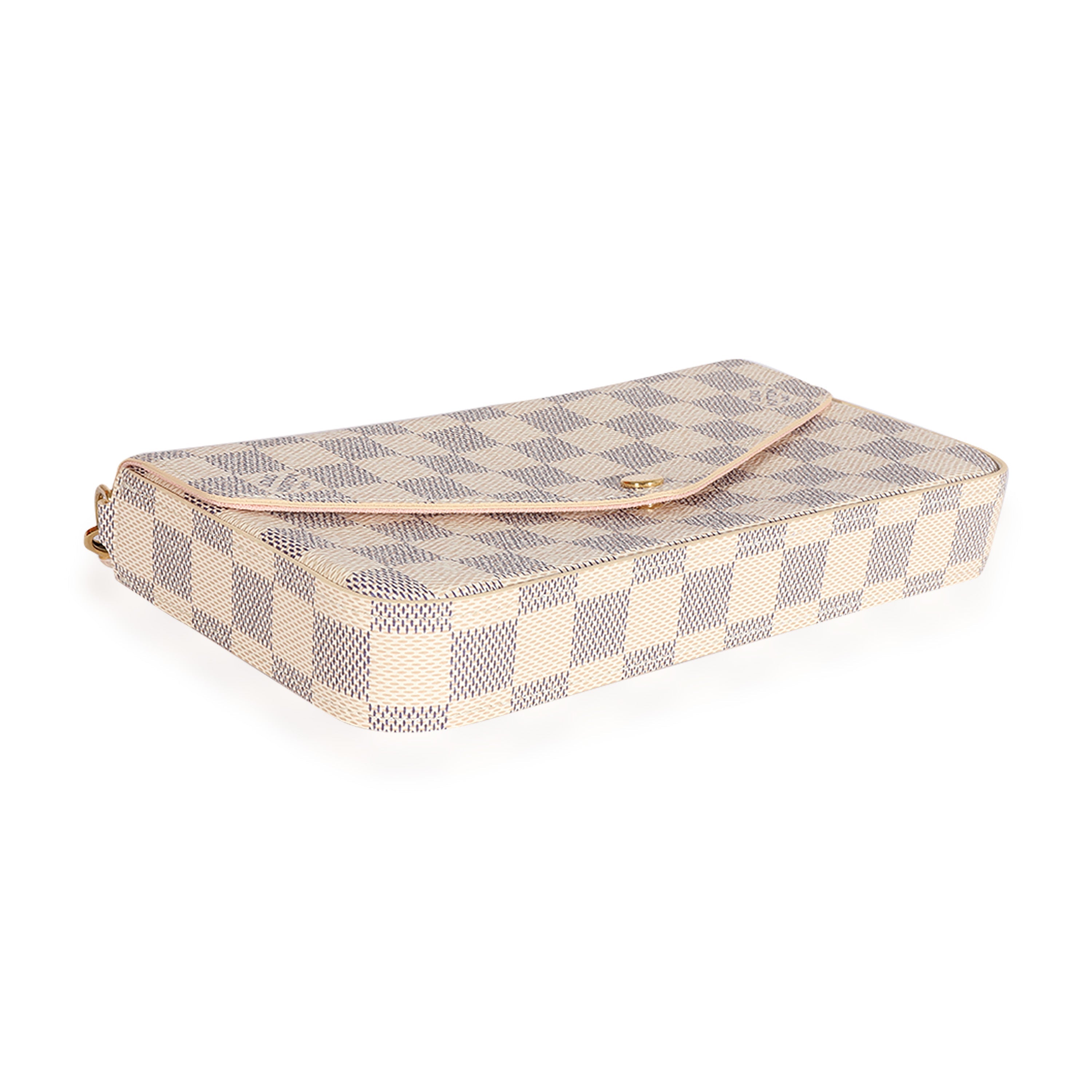 Louis Vuitton Louis Vuitton Damier Azur Canvas Félicie Pochette