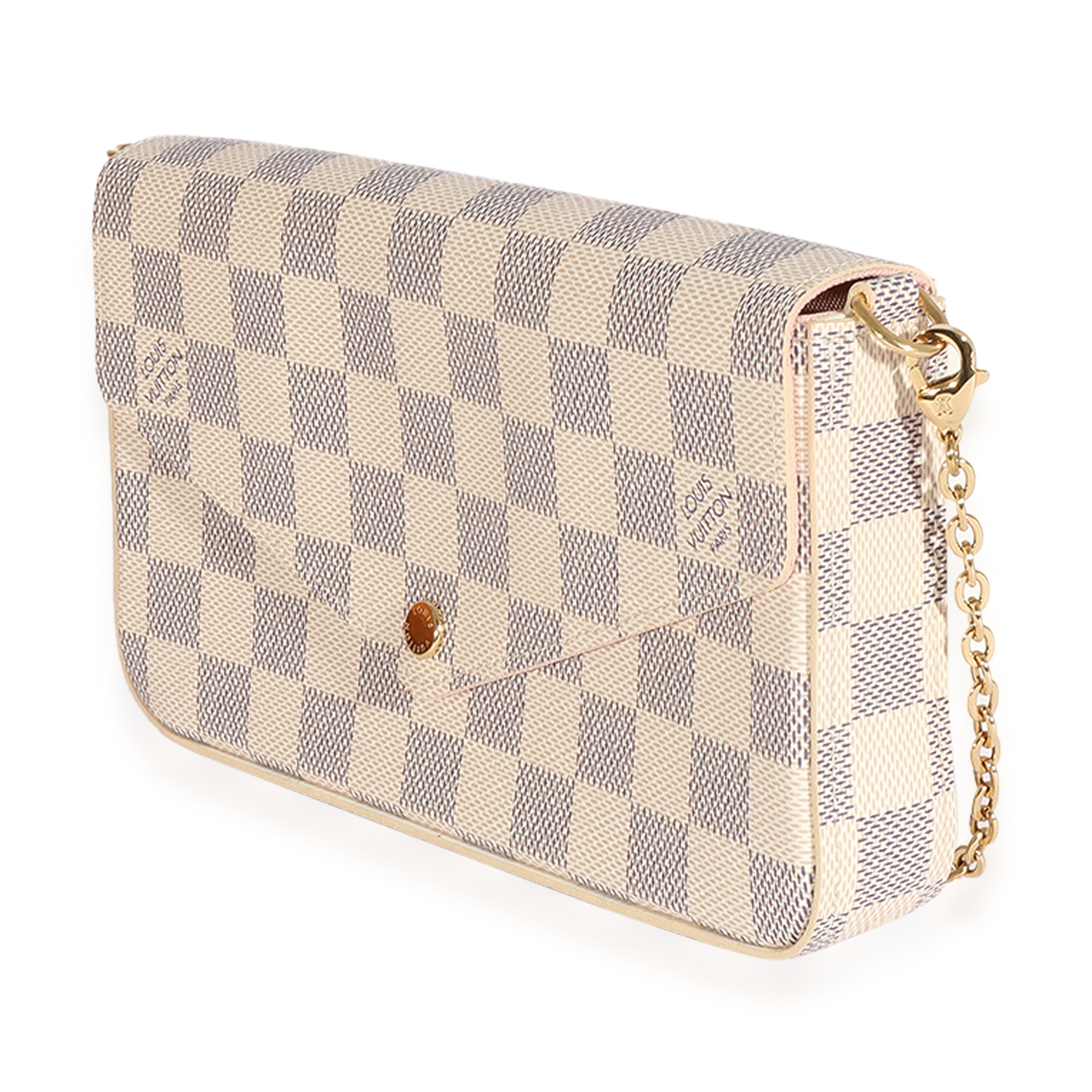 Louis Vuitton Louis Vuitton Damier Azur Canvas Félicie Pochette