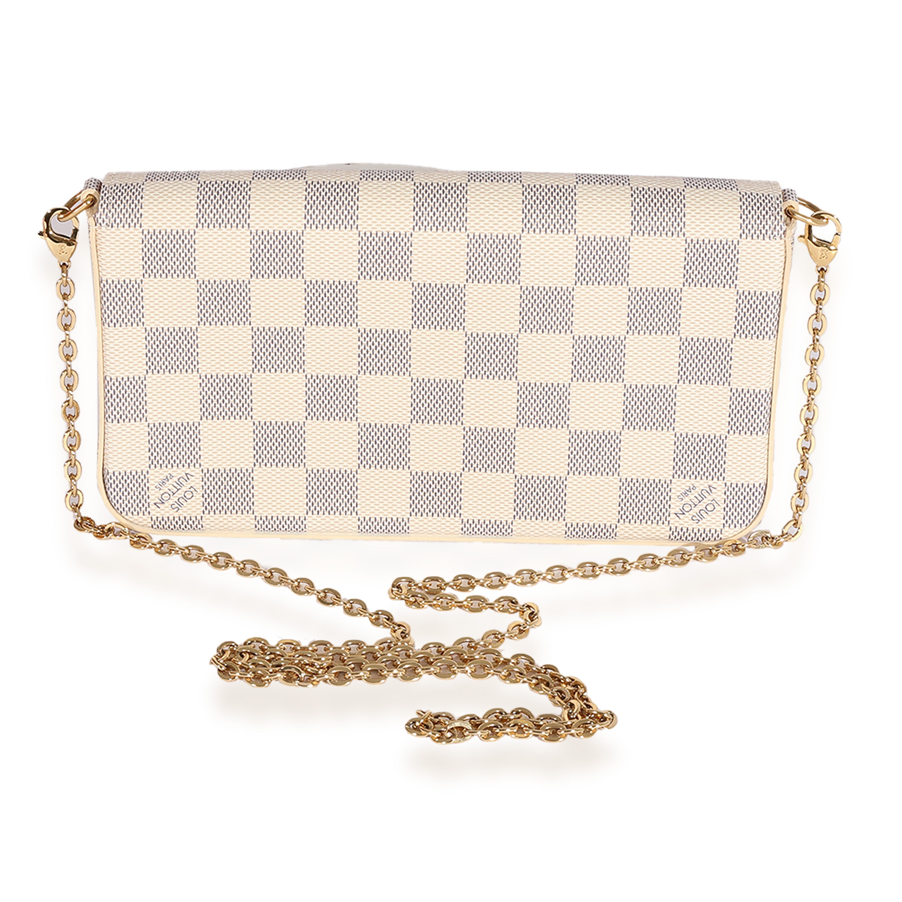 Louis Vuitton Louis Vuitton Damier Azur Canvas Félicie Pochette