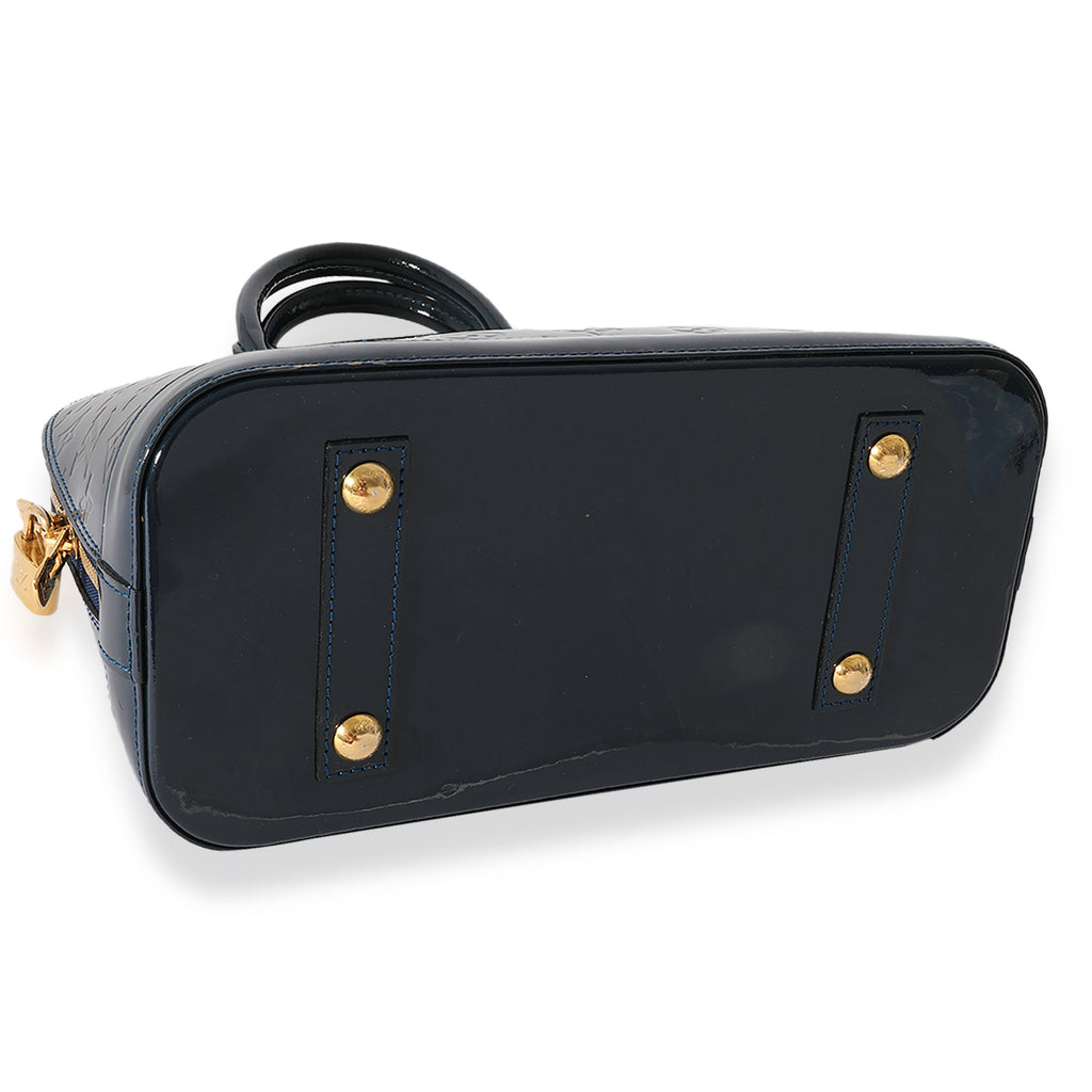 Louis Vuitton Louis Vuitton Bleu Nuit Vernis Alma PM