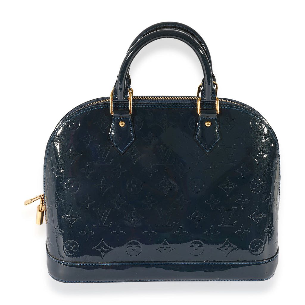 Louis Vuitton Louis Vuitton Bleu Nuit Vernis Alma PM