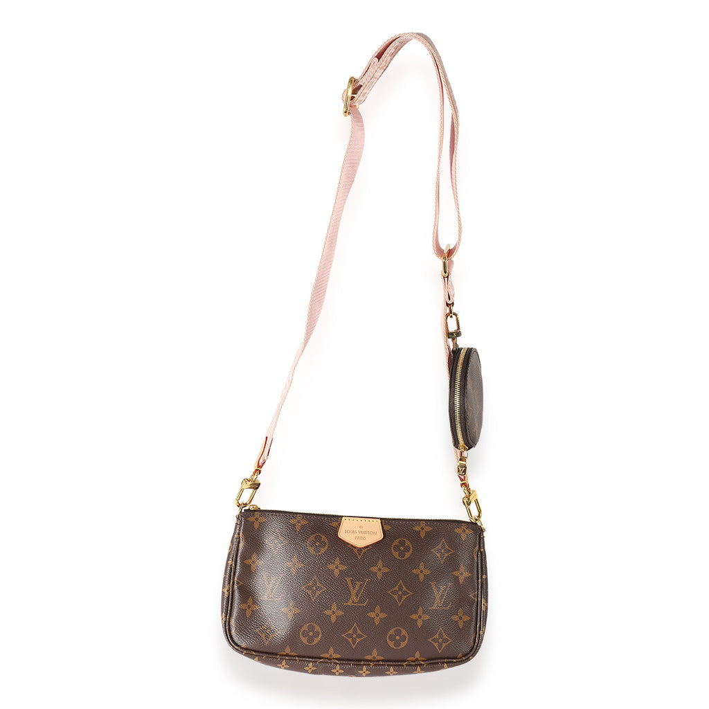 Louis Vuitton Louis Vuitton Monogram Canvas & Rose Clair Multi-Pochette Accessoires