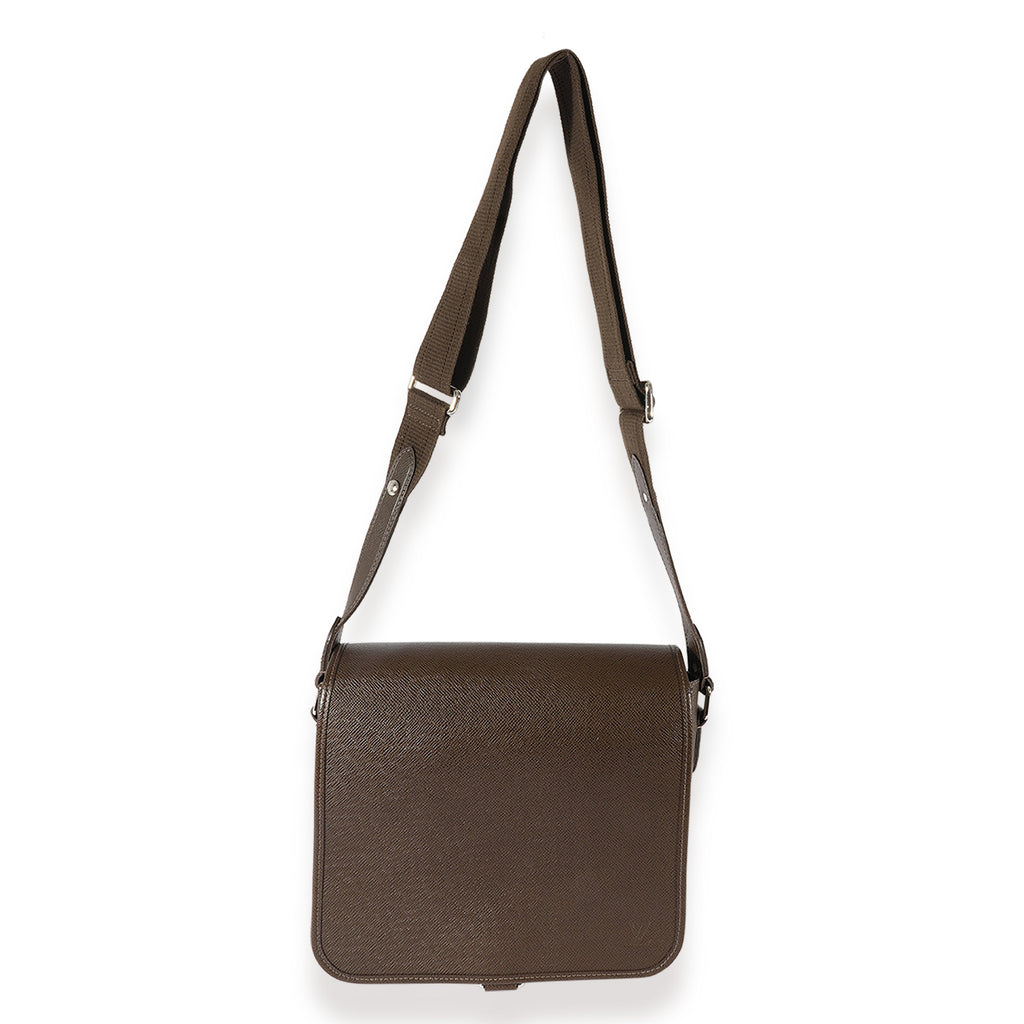 Louis Vuitton Louis Vuitton Brown Taiga Andrei Ardoise Messenger