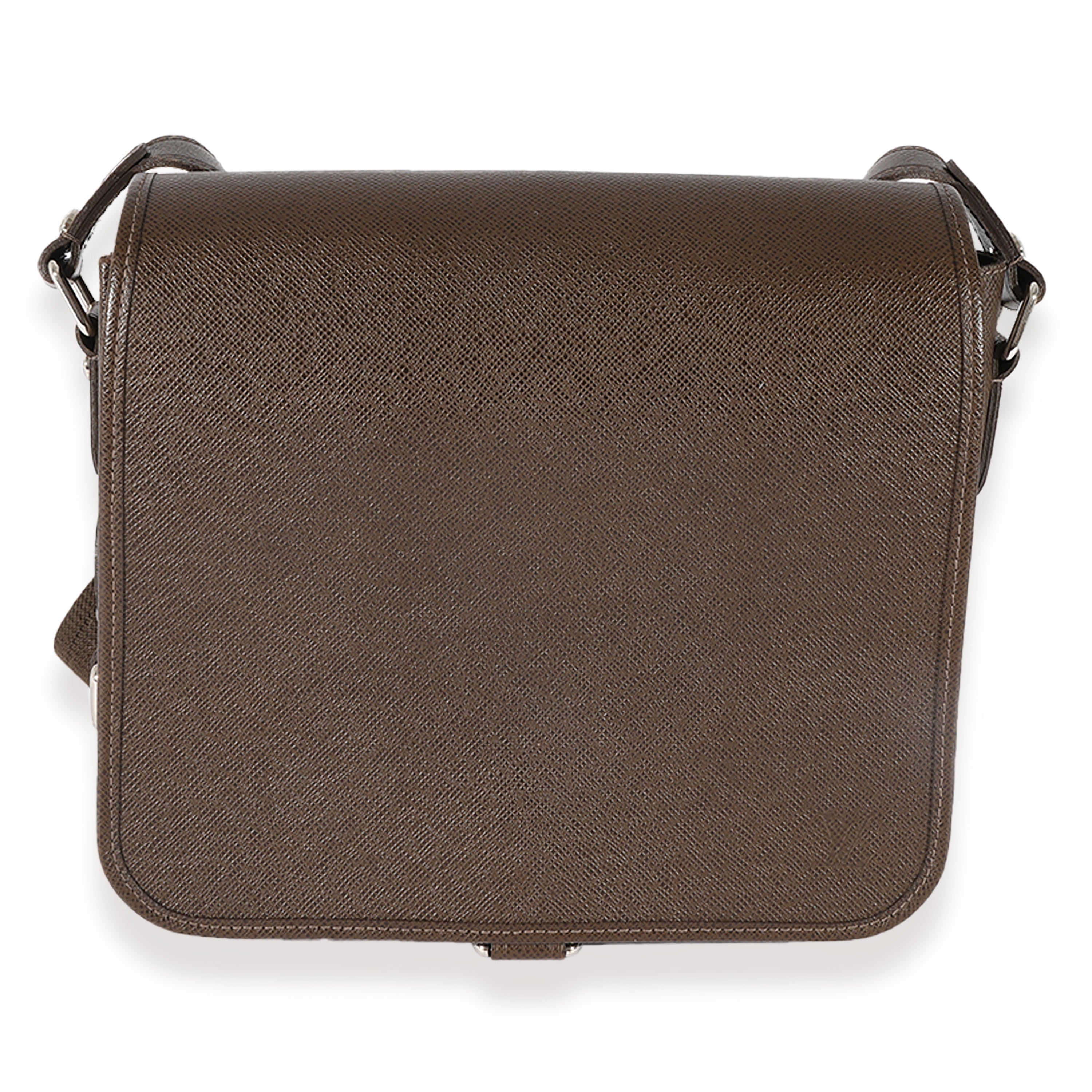 Louis Vuitton Louis Vuitton Brown Taiga Andrei Ardoise Messenger