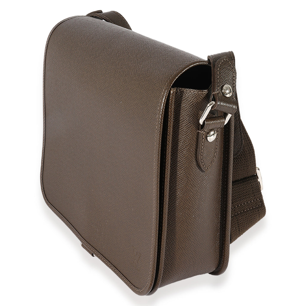 Louis Vuitton Louis Vuitton Brown Taiga Andrei Ardoise Messenger