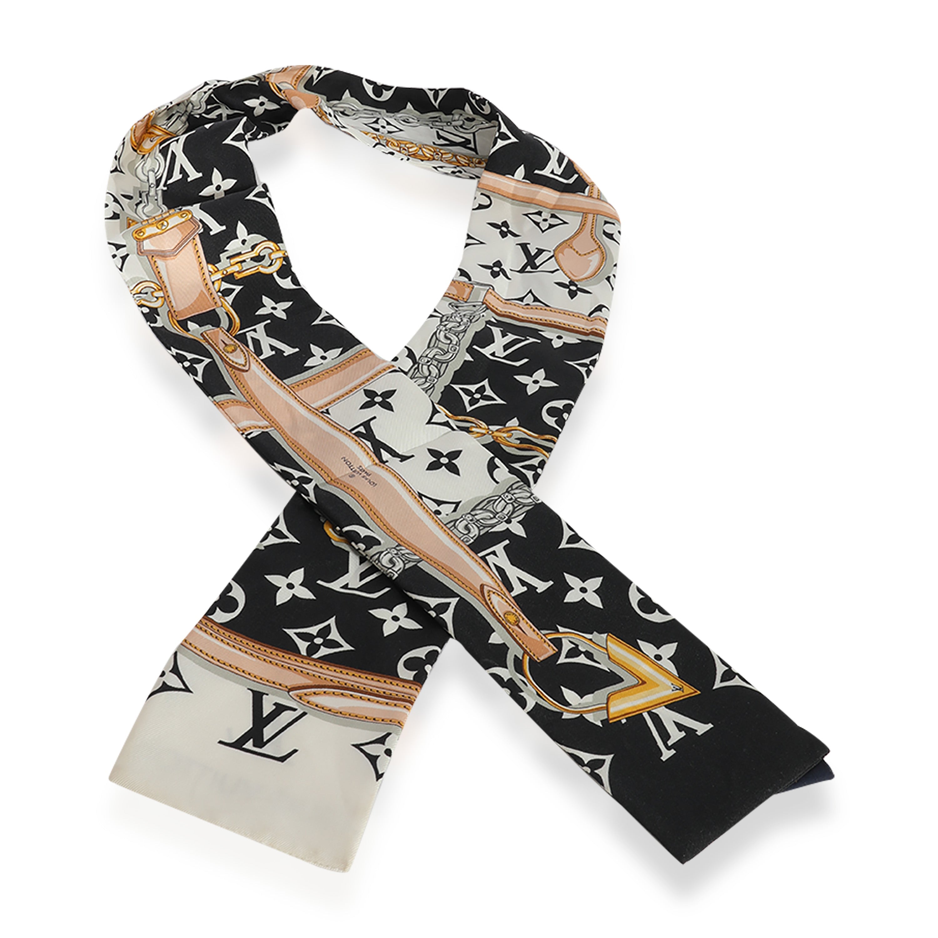 Louis Vuitton Louis Vuitton Silk Monogram Confidential Bandeau
