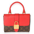 Louis Vuitton Louis Vuitton Monogram Canvas & Coquelicot Locky BB