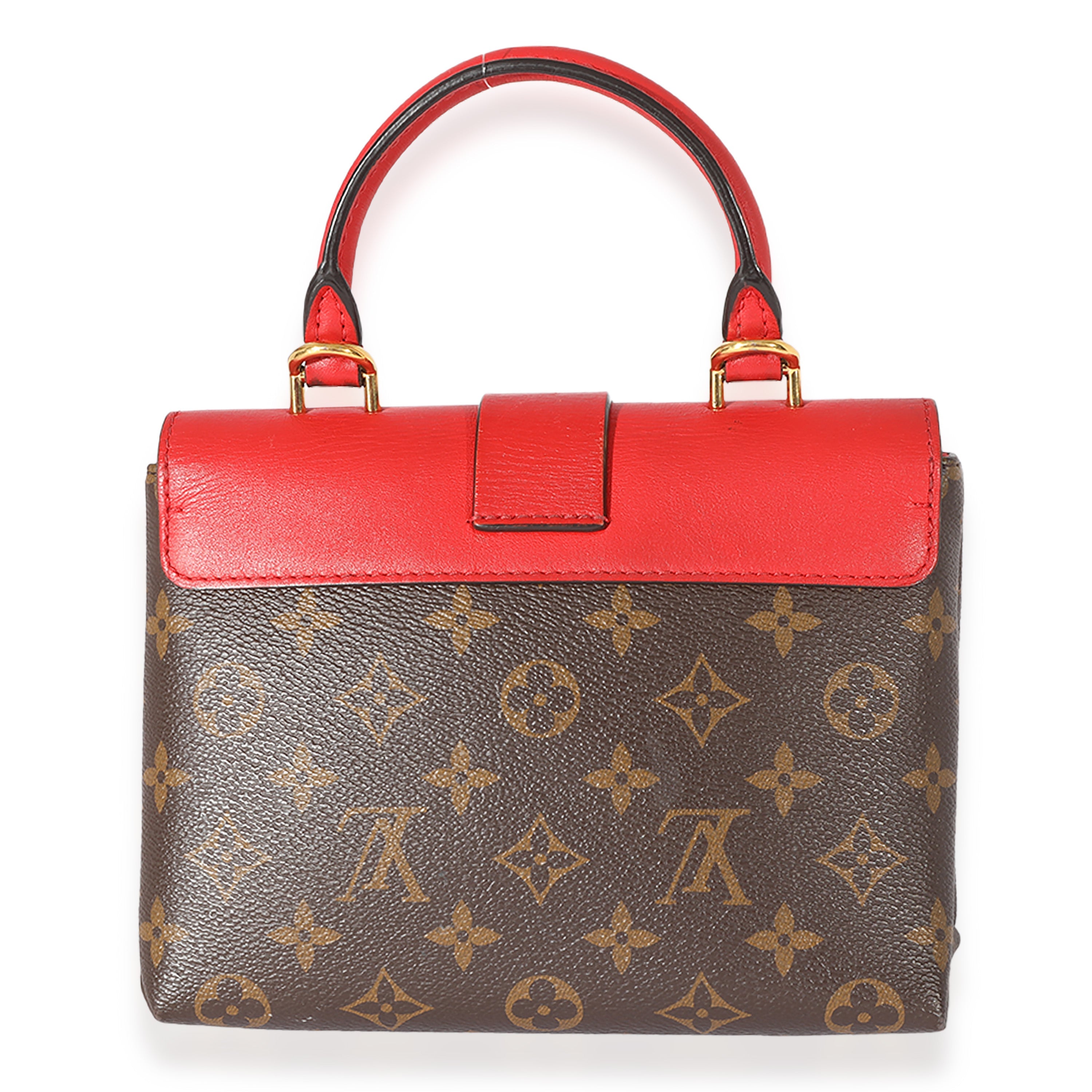 Louis Vuitton Louis Vuitton Monogram Canvas & Coquelicot Locky BB