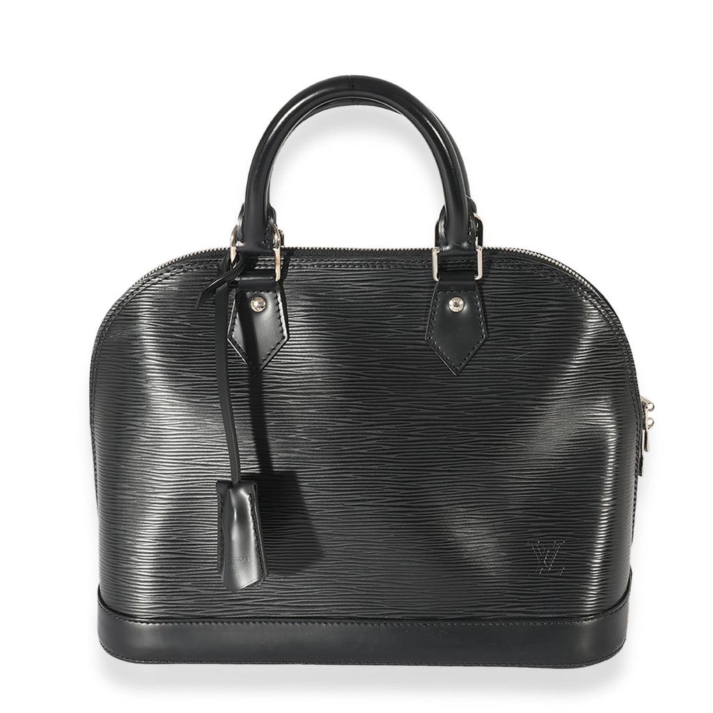 Louis Vuitton Louis Vuitton Black Epi Alma PM