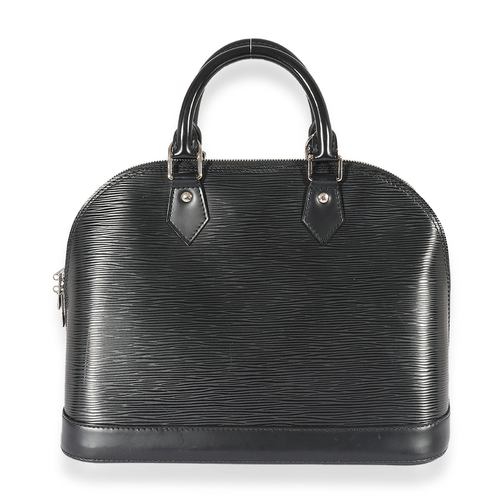 Louis Vuitton Louis Vuitton Black Epi Alma PM