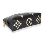 Louis Vuitton Louis Vuitton Black Giant Monogram Pochette Cosmetique