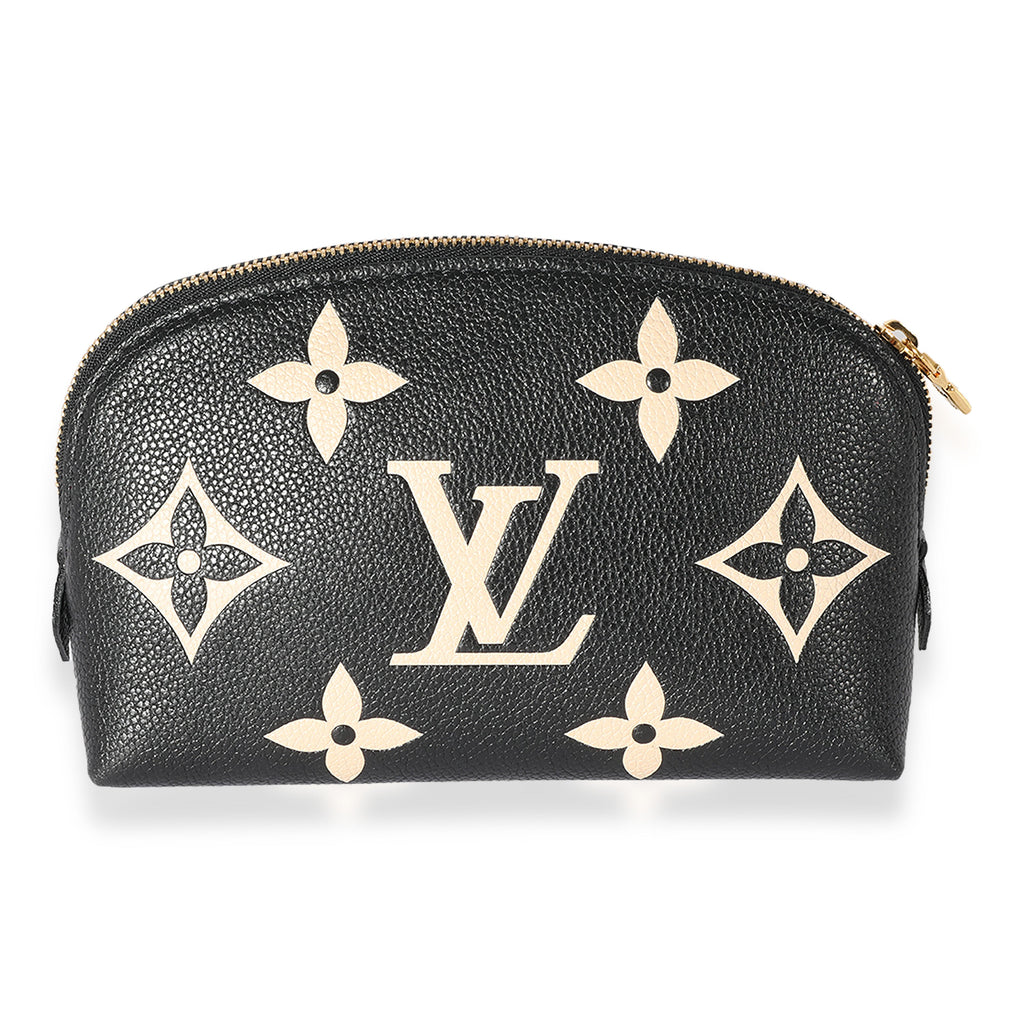 Louis Vuitton Louis Vuitton Black Giant Monogram Pochette Cosmetique