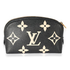 Louis Vuitton Louis Vuitton Black Giant Monogram Pochette Cosmetique