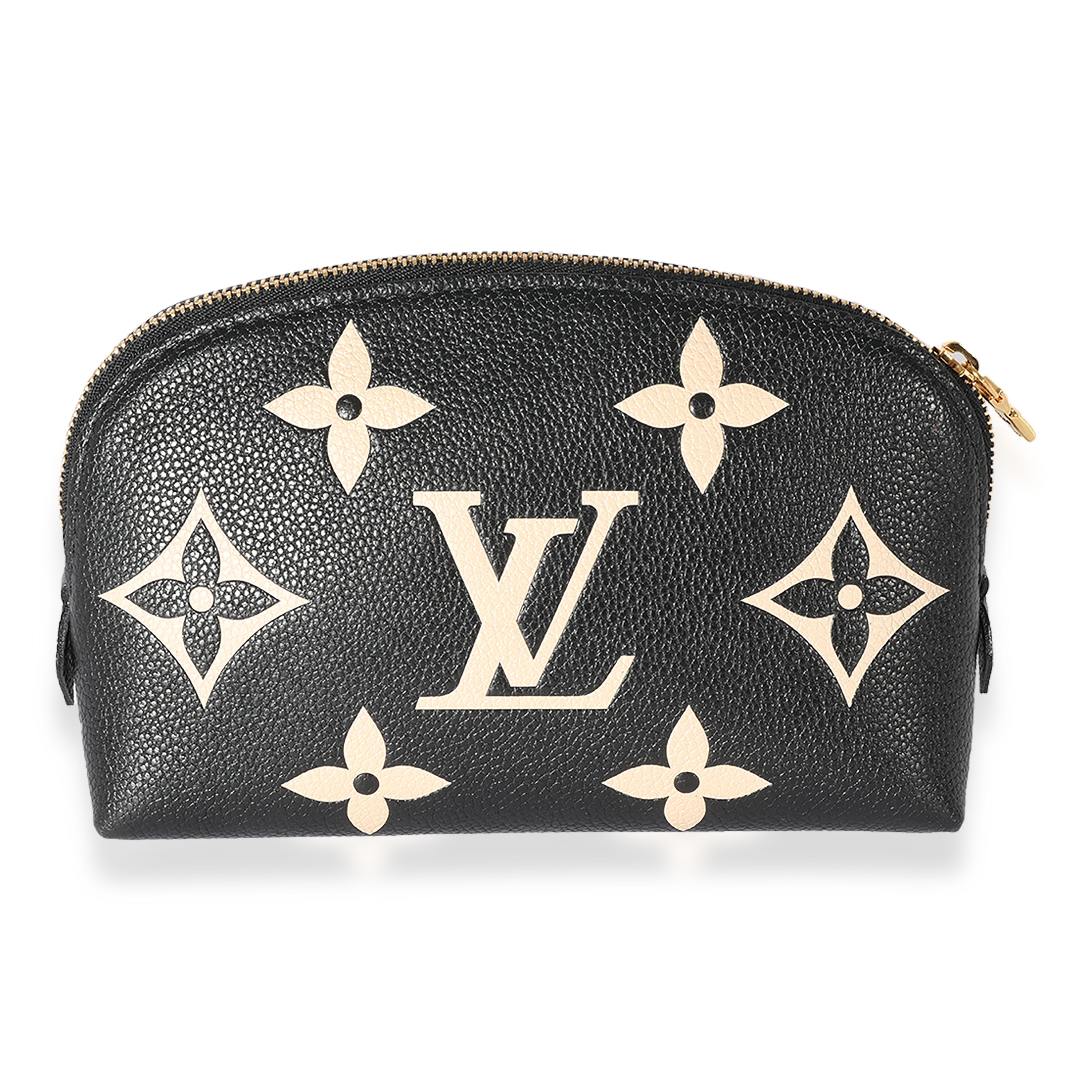 Louis Vuitton Louis Vuitton Black Giant Monogram Pochette Cosmetique