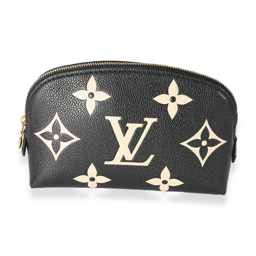 Louis Vuitton Louis Vuitton Black Giant Monogram Pochette Cosmetique
