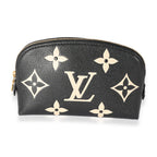 Louis Vuitton Louis Vuitton Black Giant Monogram Pochette Cosmetique