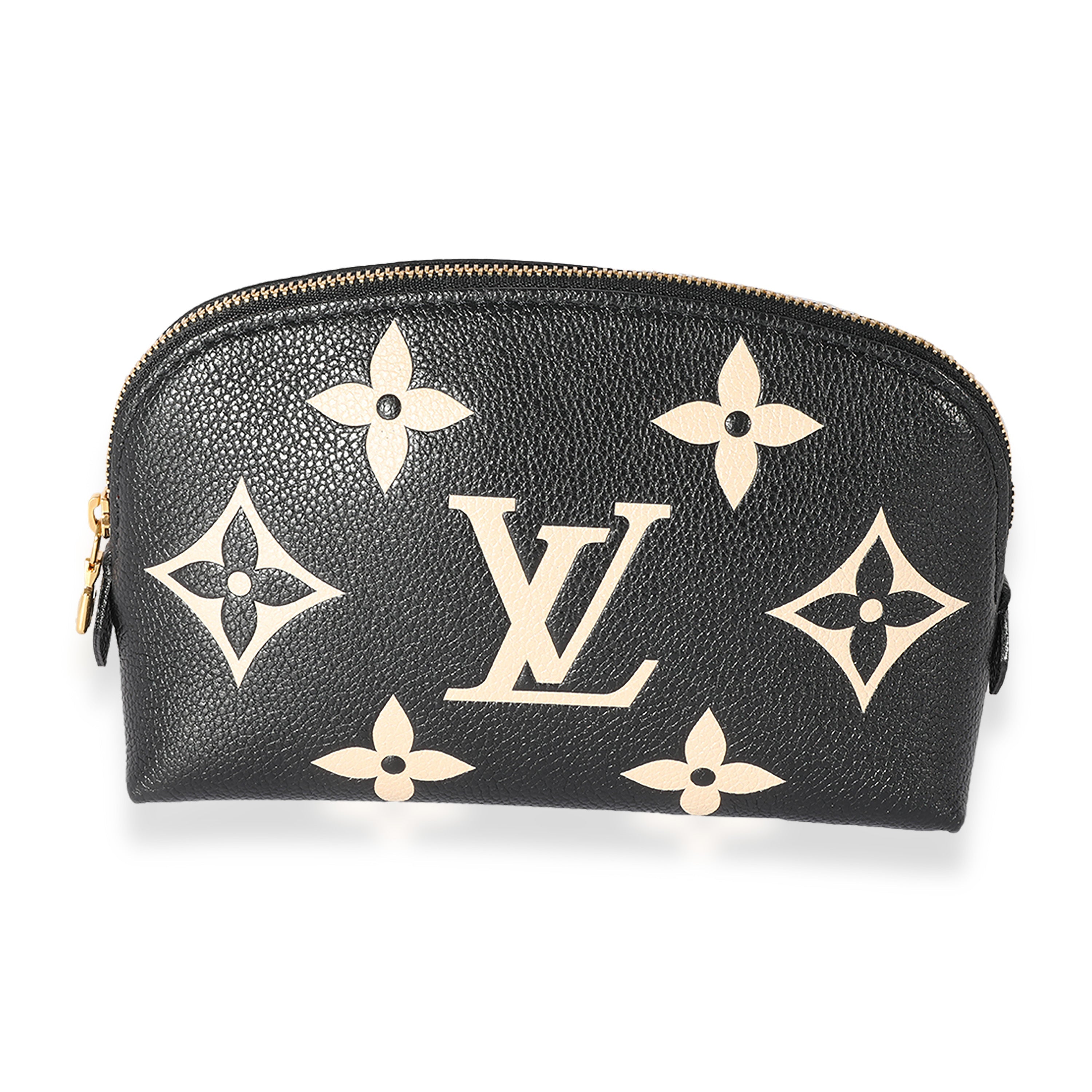 Louis Vuitton Louis Vuitton Black Giant Monogram Pochette Cosmetique