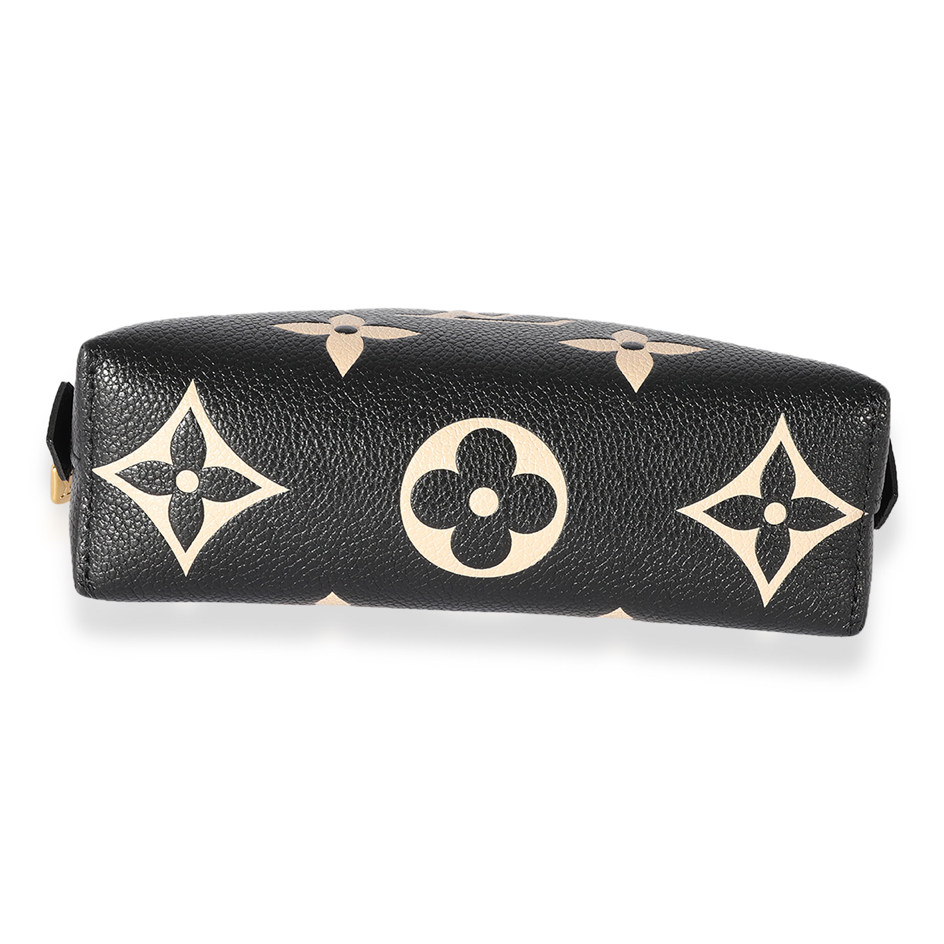 Louis Vuitton Louis Vuitton Black Giant Monogram Pochette Cosmetique