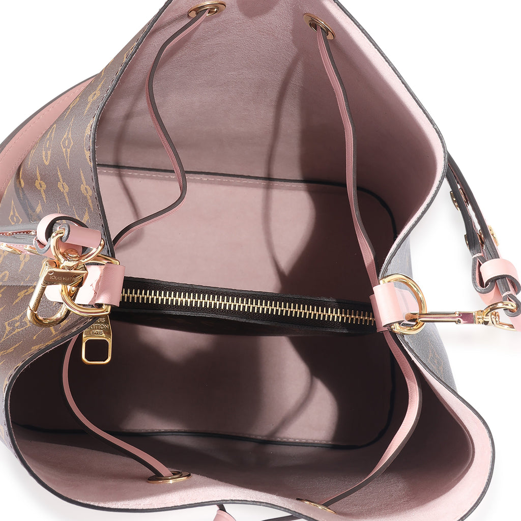 Louis Vuitton Louis Vuitton Monogram Canvas & Rose Poudre Neonoe MM