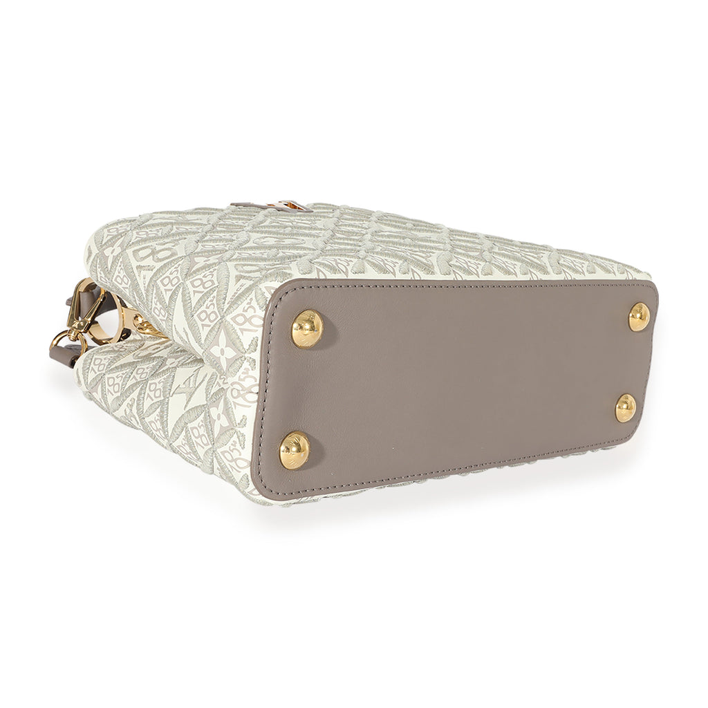 Louis Vuitton Louis Vuitton Taupe Leather Since 1854 Capucines BB