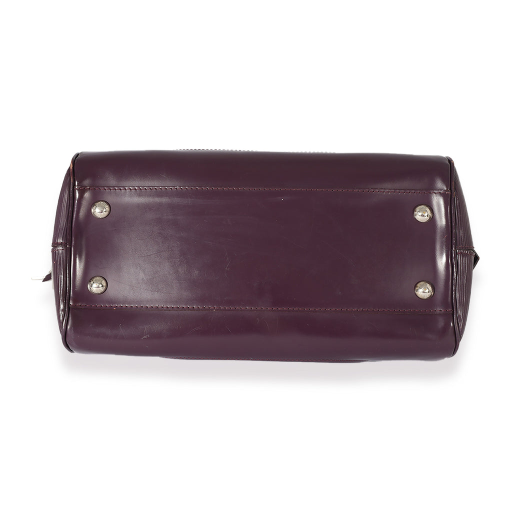 Louis Vuitton Louis Vuitton Purple Epi Bowling Montaigne PM