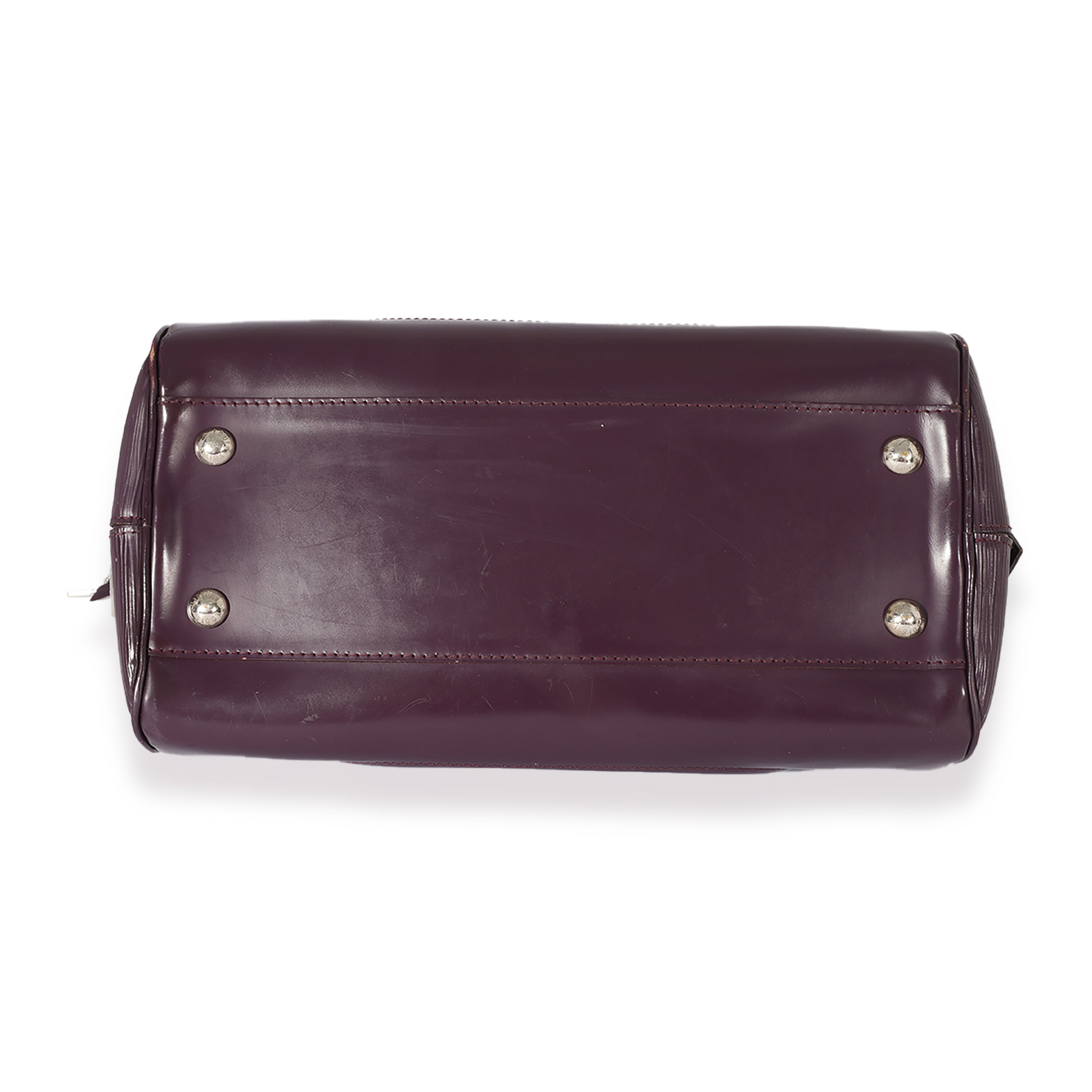Louis Vuitton Louis Vuitton Purple Epi Bowling Montaigne PM
