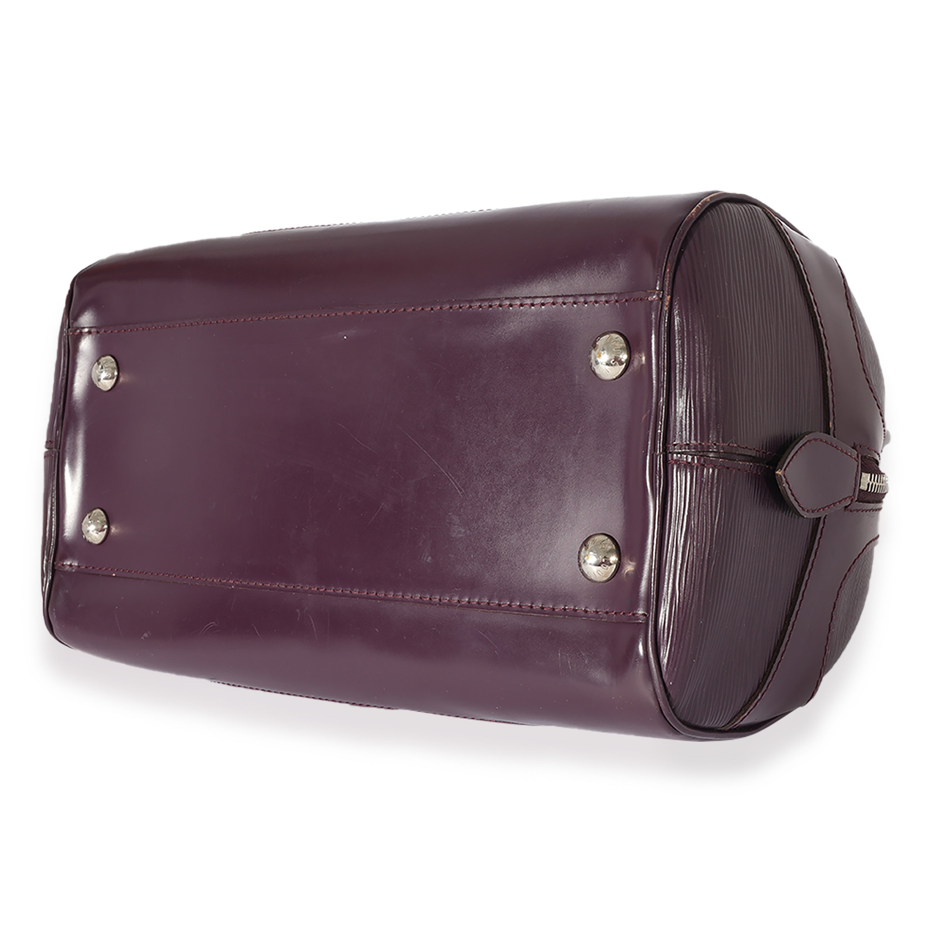 Louis Vuitton Louis Vuitton Purple Epi Bowling Montaigne PM