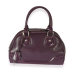 Louis Vuitton Louis Vuitton Purple Epi Bowling Montaigne PM