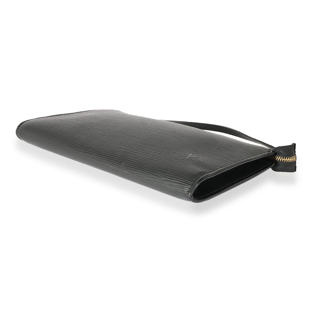 Louis Vuitton Louis Vuitton Black Epi Pochette Accessories