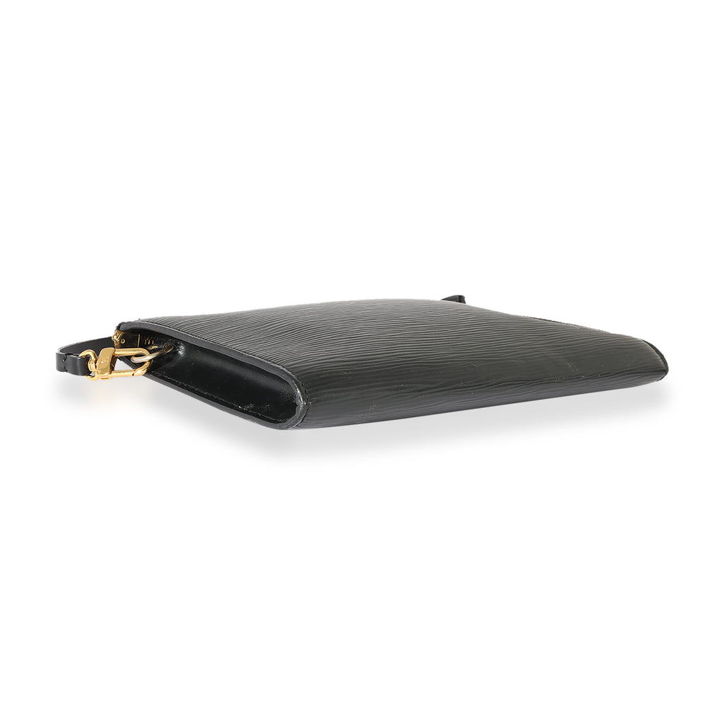 Louis Vuitton Louis Vuitton Black Epi Pochette Accessories
