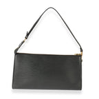 Louis Vuitton Louis Vuitton Black Epi Pochette Accessories