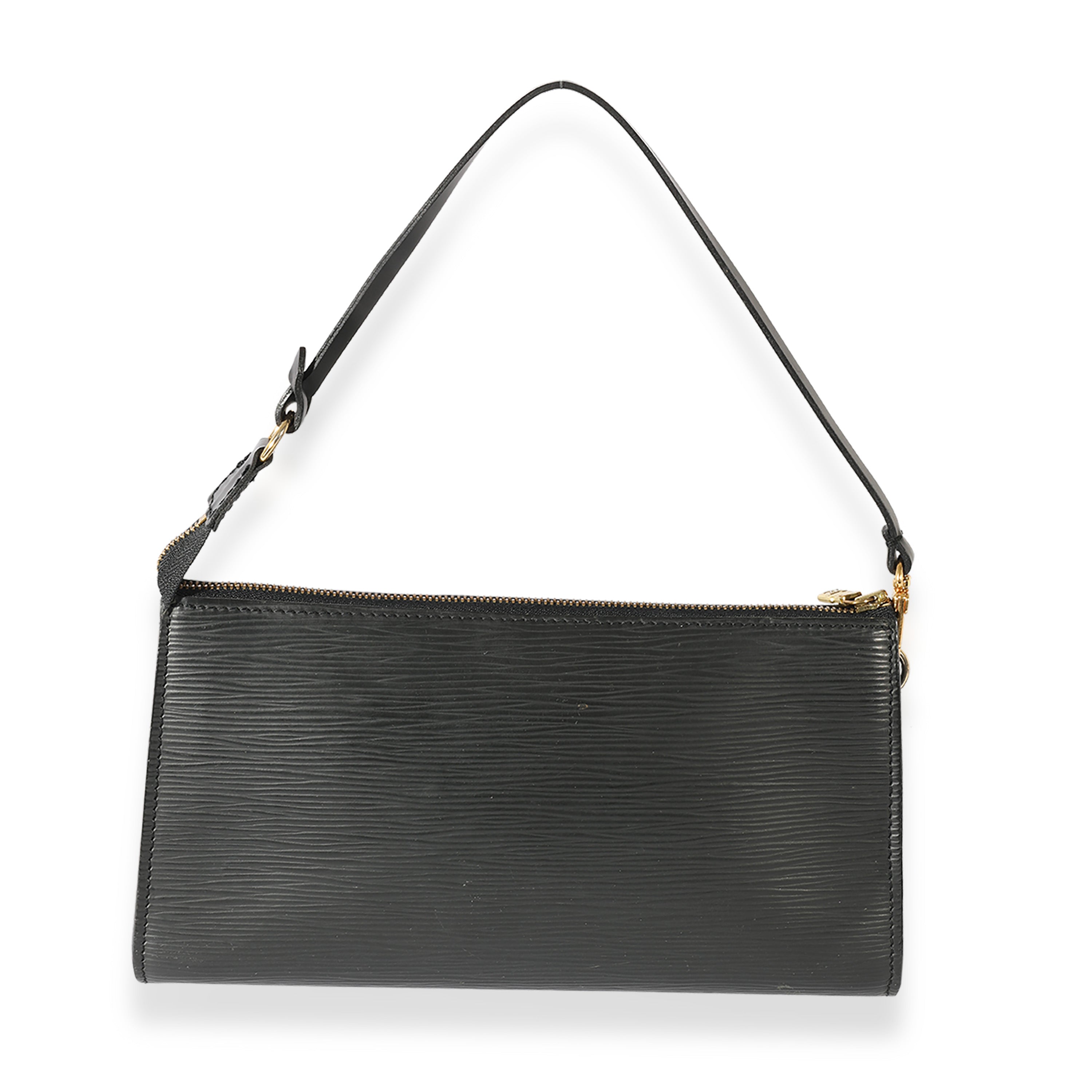 Louis Vuitton Louis Vuitton Black Epi Pochette Accessories