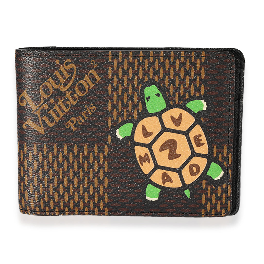 Louis Vuitton Louis Vuitton x Nigo Giant Damier Ebene Multiple Wallet