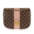 Louis Vuitton Louis Vuitton Damier Ebene & Magnolia Cuir Taurillon Wight Shoulder Bag