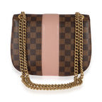 Louis Vuitton Louis Vuitton Damier Ebene & Magnolia Cuir Taurillon Wight Shoulder Bag