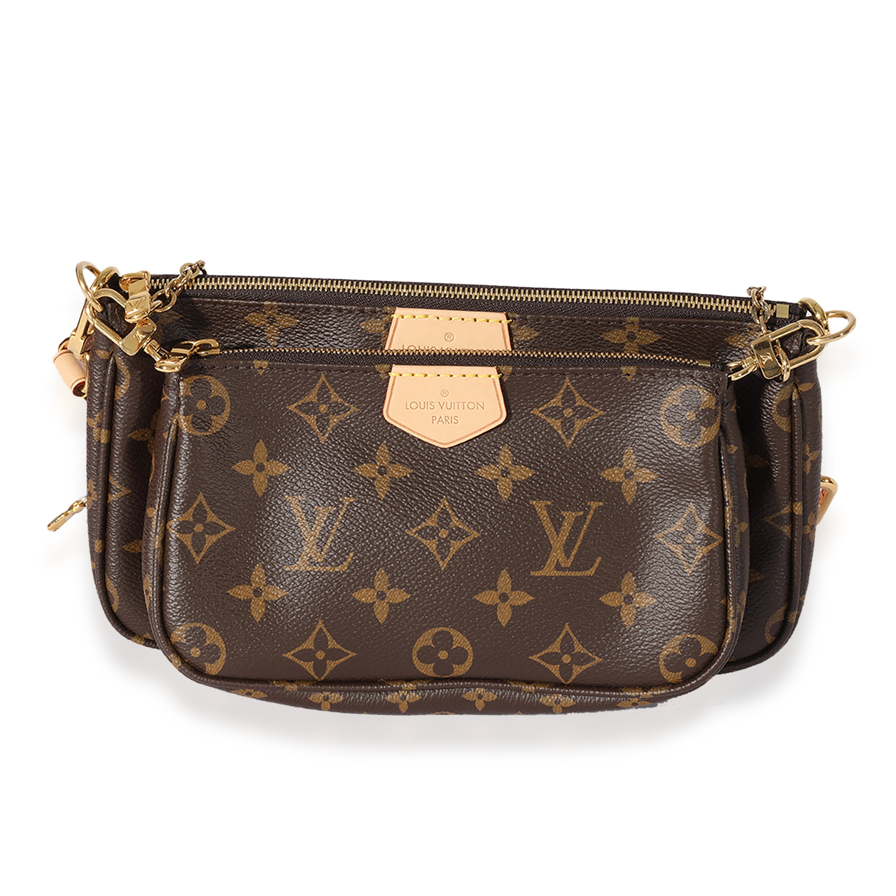 Louis Vuitton Louis Vuitton Monogram Canvas & Rose Clair Multi-Pochette Accessoires