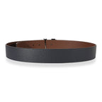 Louis Vuitton Louis Vuitton Black Leather Tilt Monogram Belt 44/90