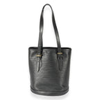 Louis Vuitton Louis Vuitton Black Epi Leather Petit Bucket Bag