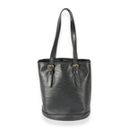 Louis Vuitton Louis Vuitton Black Epi Leather Petit Bucket Bag