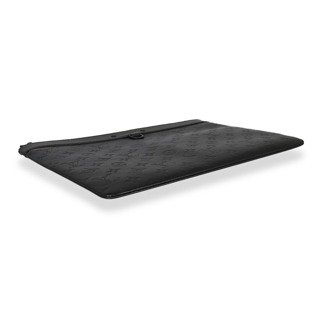Louis Vuitton Louis Vuitton Black Monogram Shadow Apollo Pouch