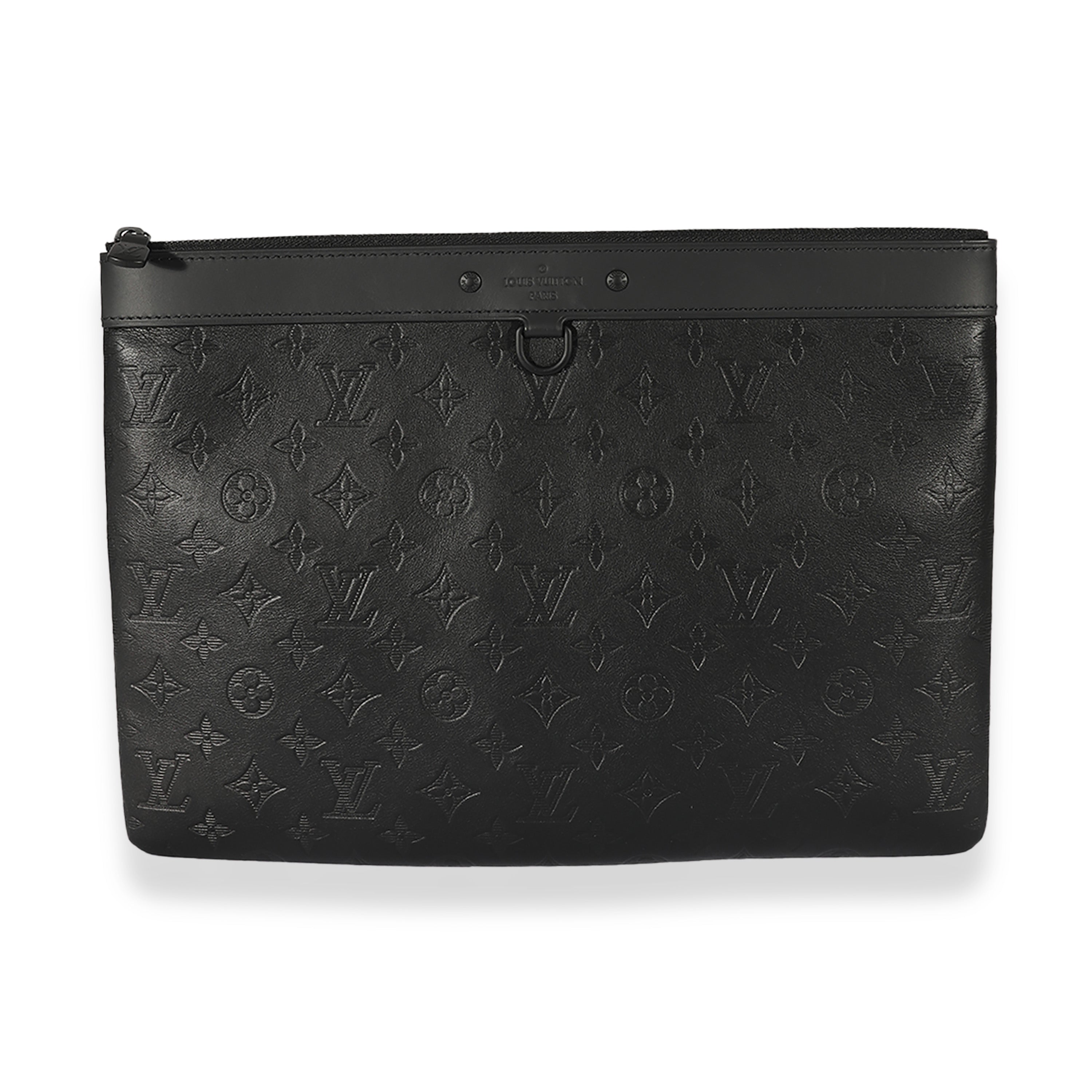 Louis Vuitton Louis Vuitton Black Monogram Shadow Apollo Pouch