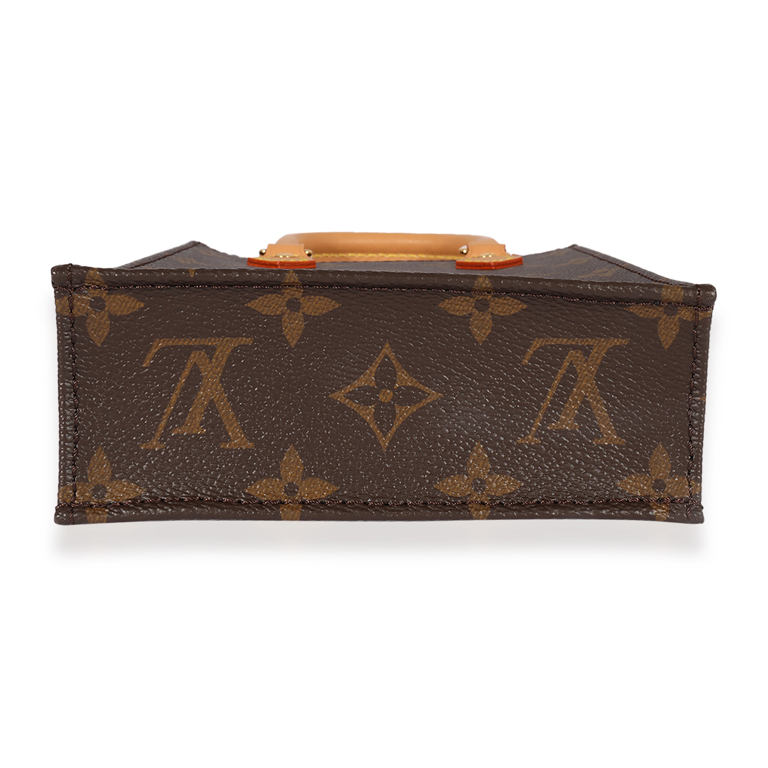 Louis Vuitton Louis Vuitton Monogram Canvas Petit Sac Plat