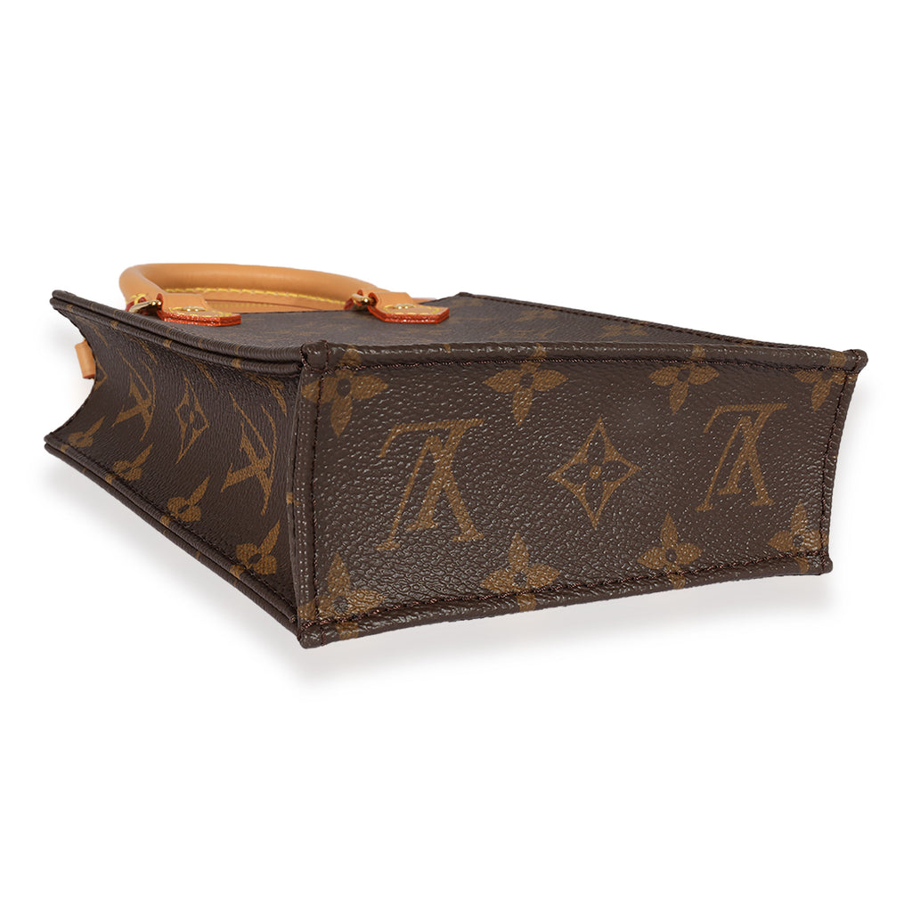 Louis Vuitton Louis Vuitton Monogram Canvas Petit Sac Plat