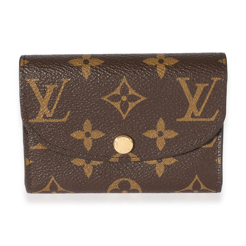 Louis Vuitton Louis Vuitton Monogram Canvas Rosalie Wallet