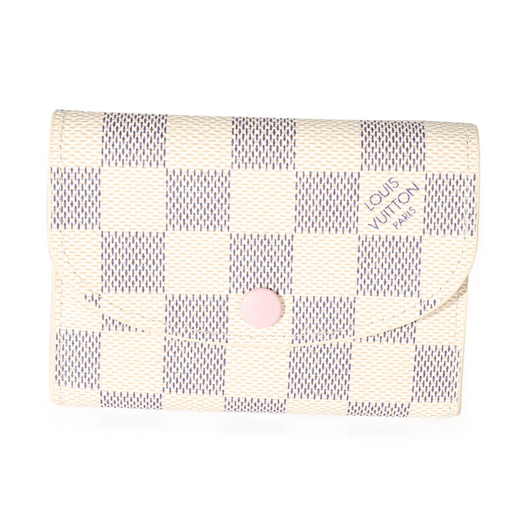 Louis Vuitton Louis Vuitton Damier Azur Canvas Rosalie Wallet