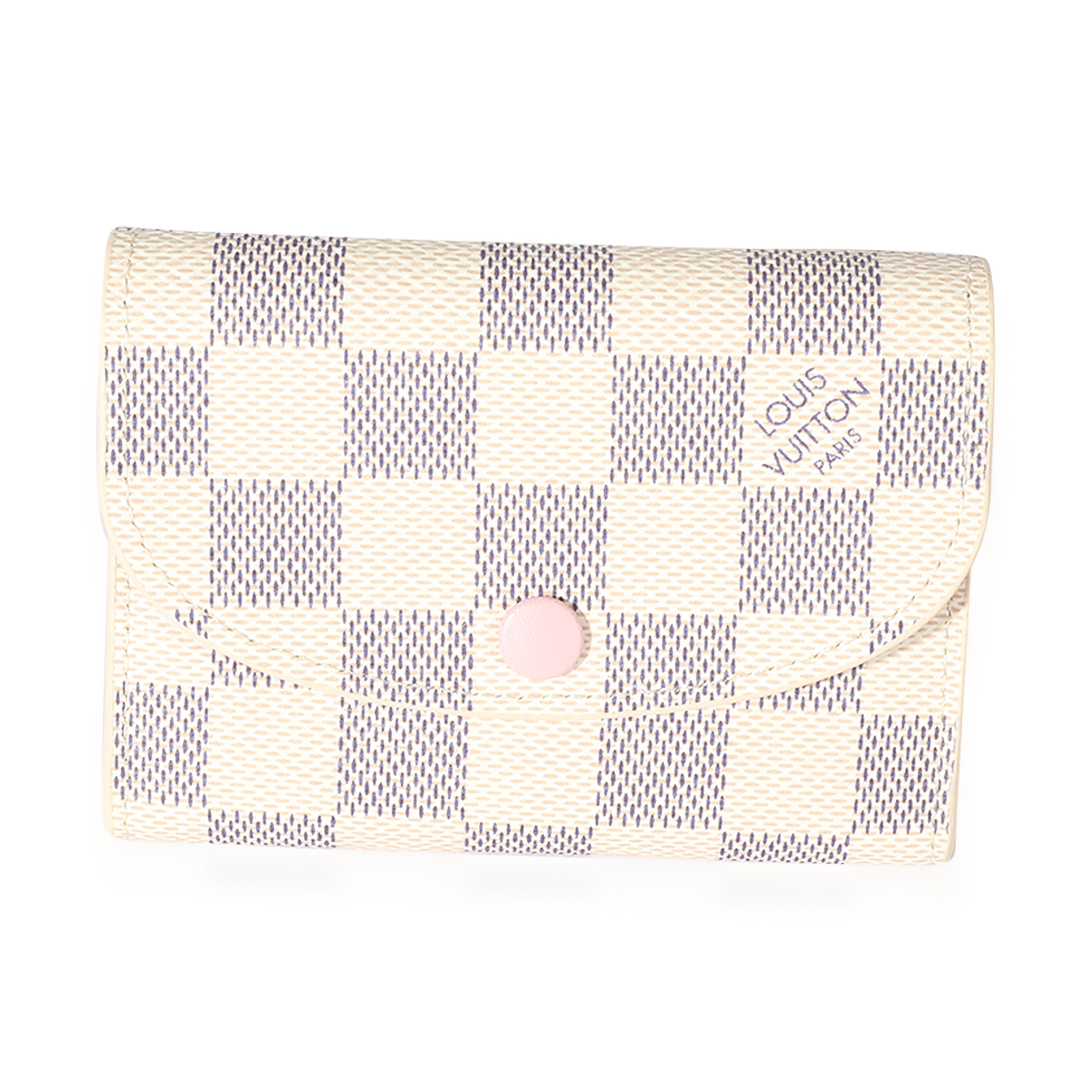 Louis Vuitton Louis Vuitton Damier Azur Canvas Rosalie Wallet