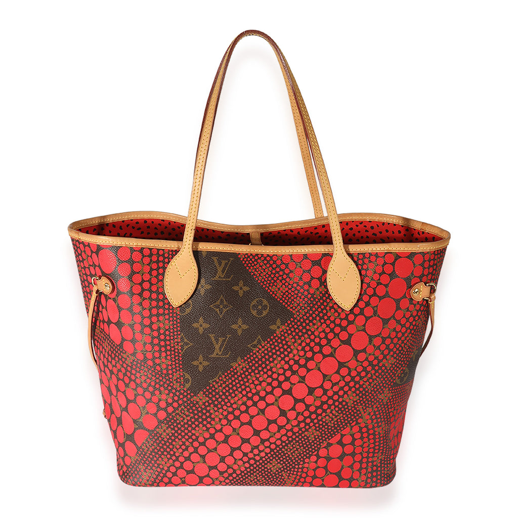 Louis Vuitton Louis Vuitton x Yayoi Kusama Red Infinity Dots Monogram Canvas Neverfull MM