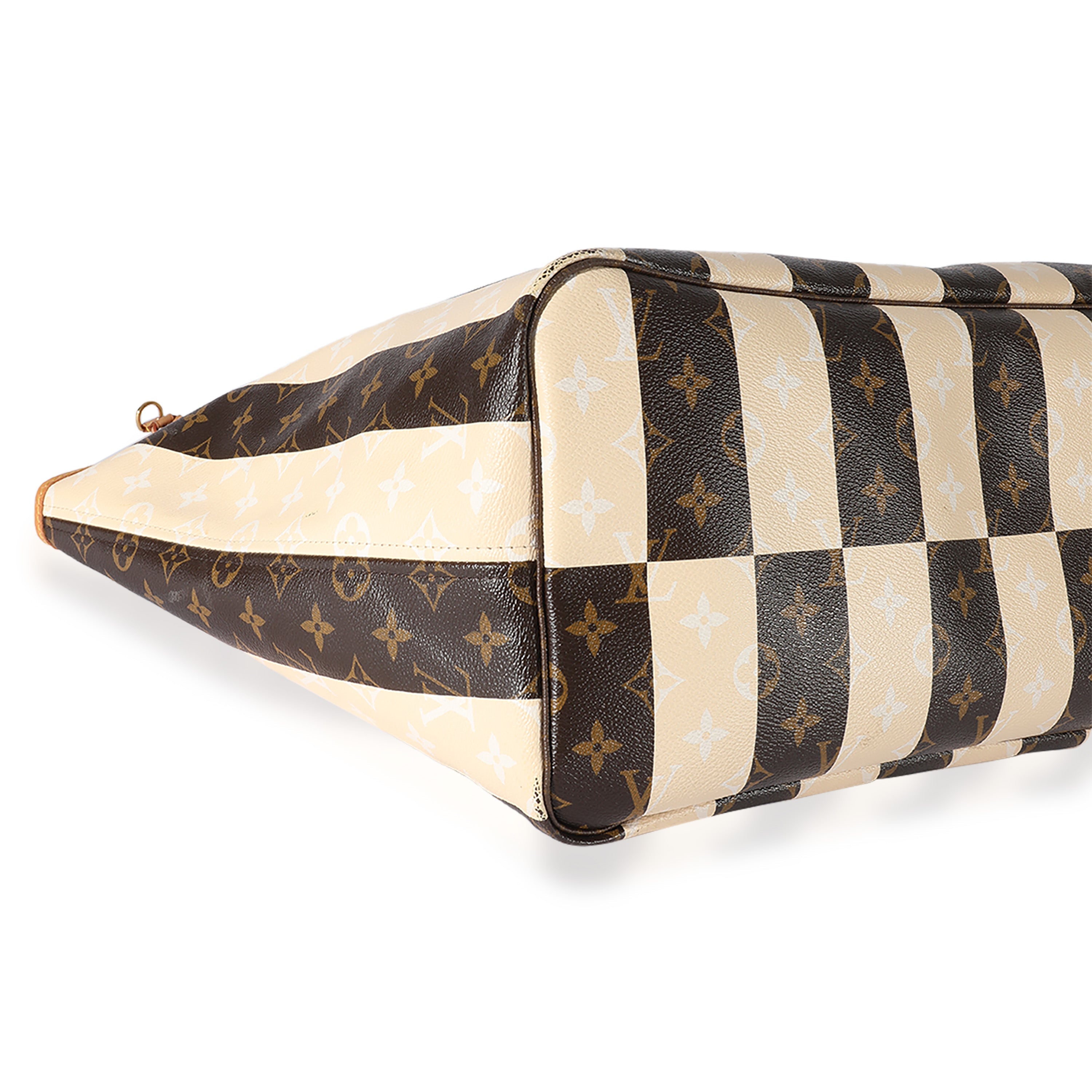 Louis Vuitton Louis Vuitton Monogram Canvas Rayures Neverfull GM