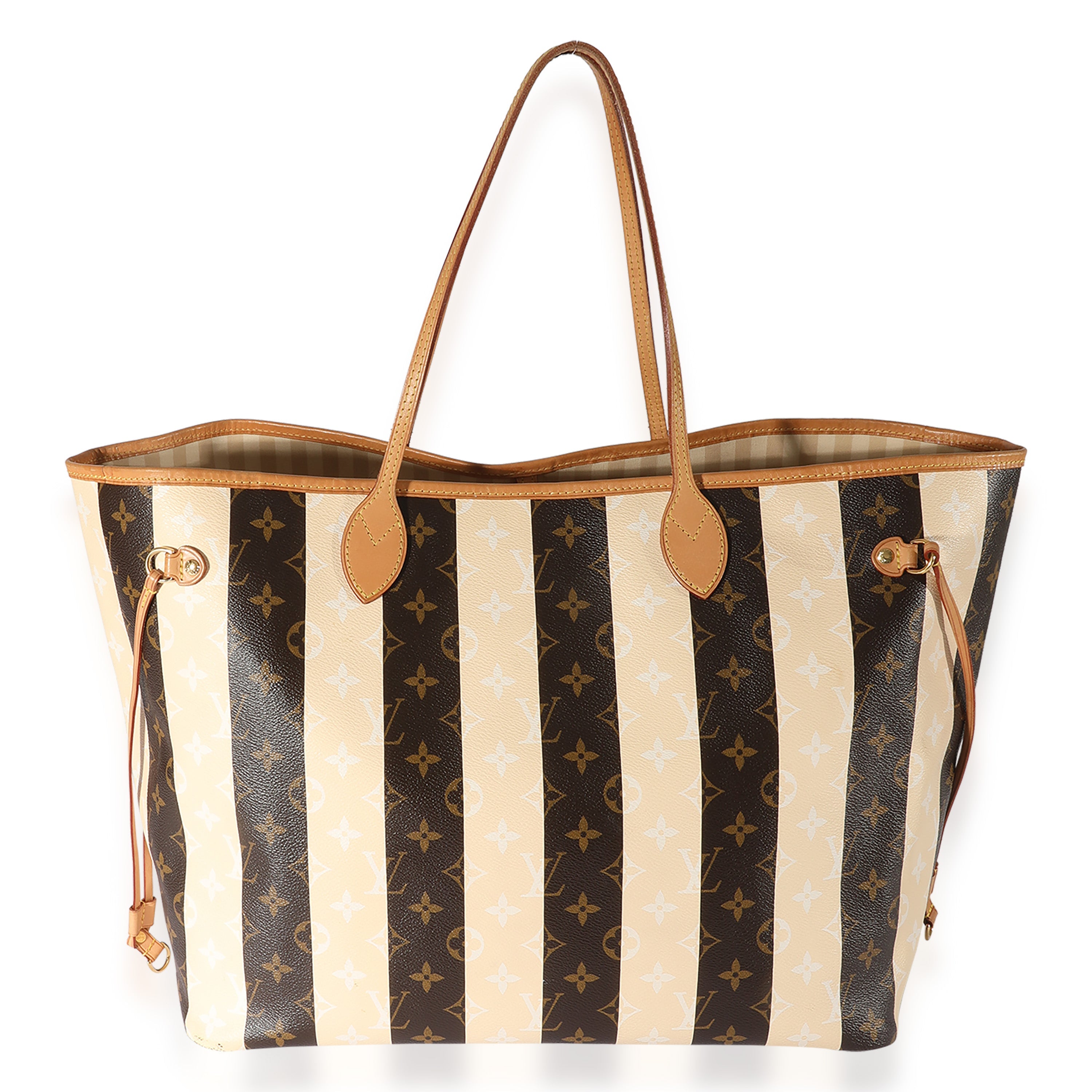 Louis Vuitton Louis Vuitton Monogram Canvas Rayures Neverfull GM